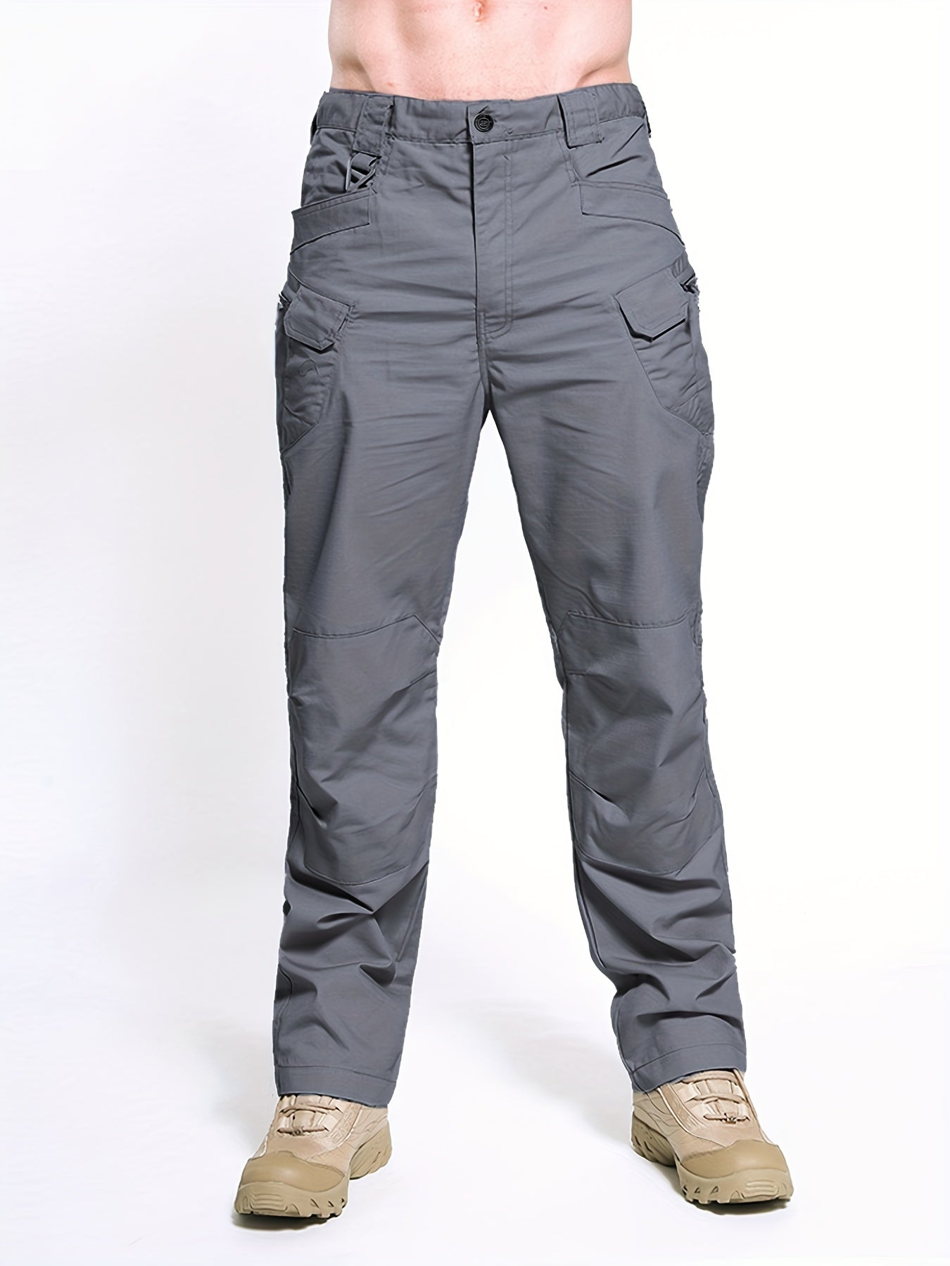 Multi-Pocket Tactical Pants - Military Outdoor Combat Trousers