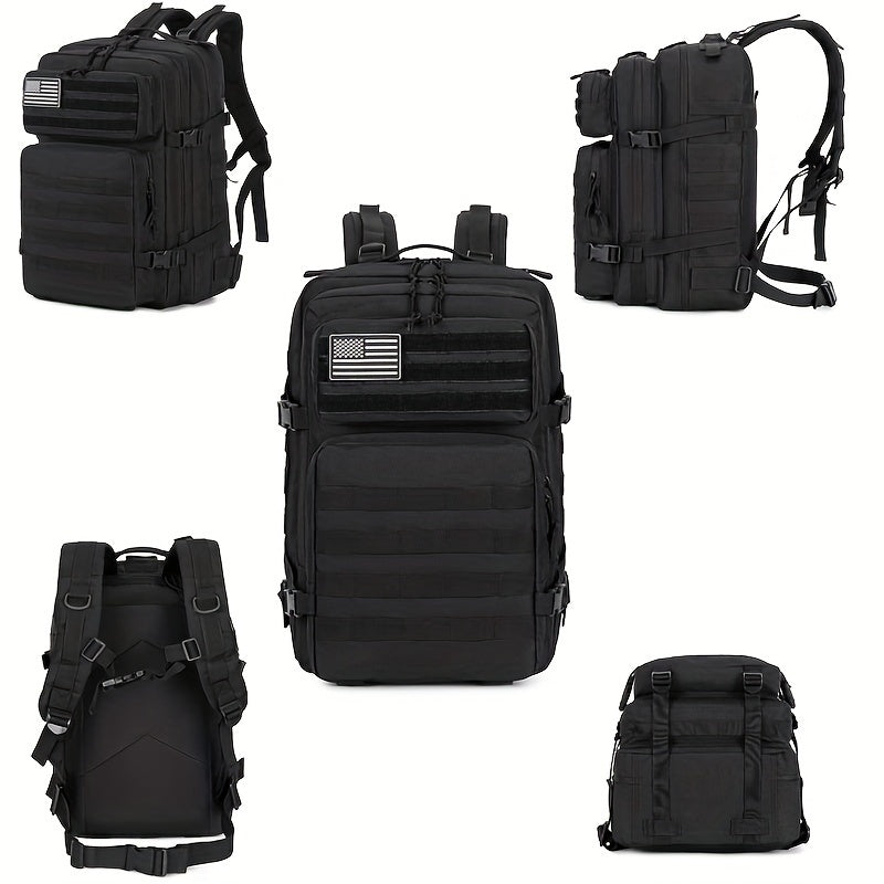 30L MOLLE Tactical Backpack - Military Daypack with Expansion System