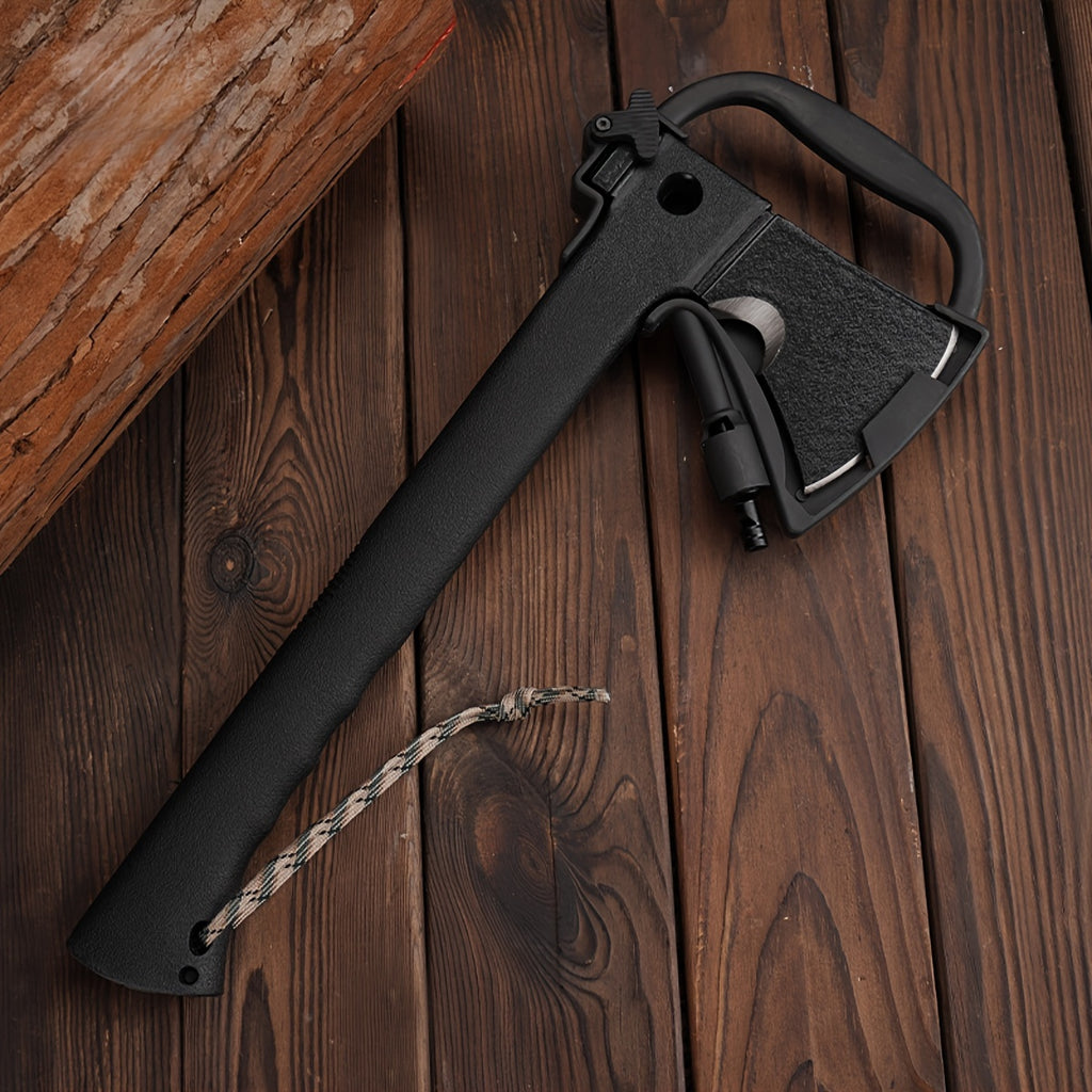 Camping outdoor axe multi-functional set camping fire axe high hardness tactical mountain axe hammer cut