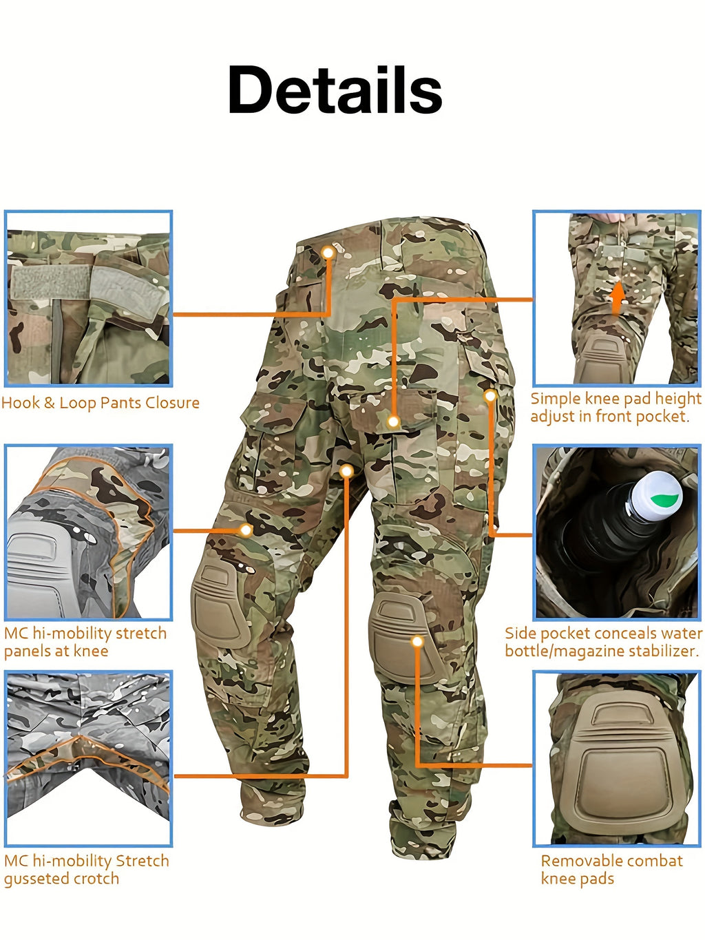 Elite Tactical Camouflage Pants — Rugged, Combat‑Ready, Built for Real Men
