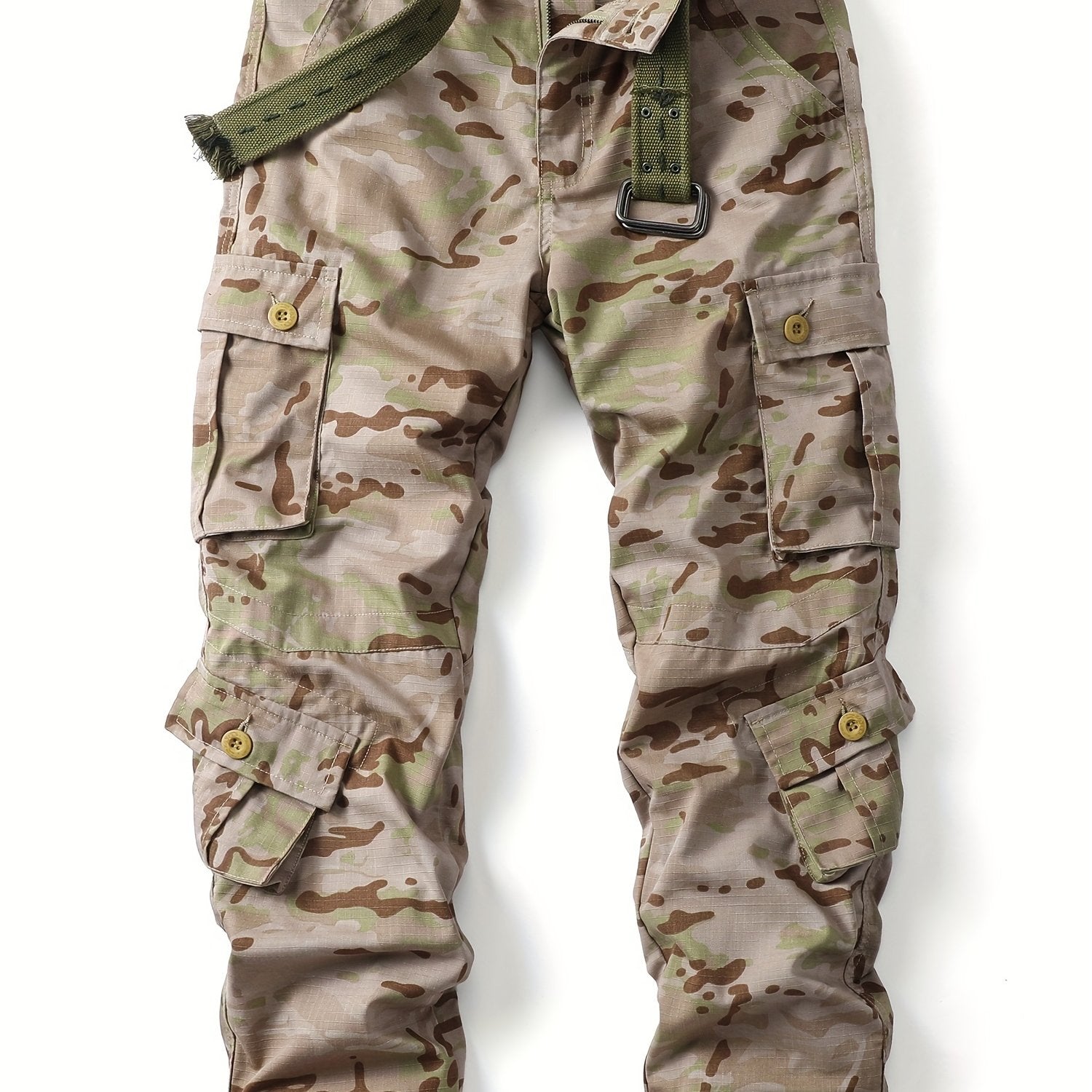 Tactical Camo Cargo Pants - Military Multi-Pocket Combat Trousers