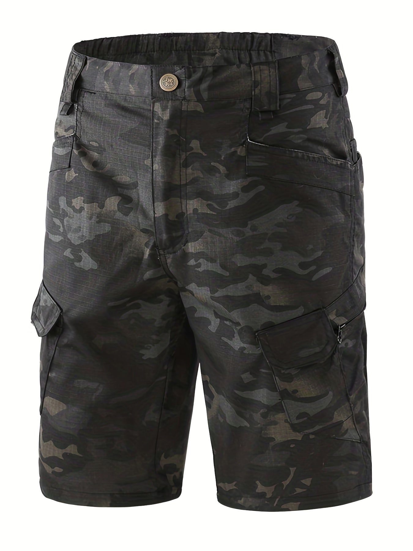 Tactical Cargo Shorts - 10-Pocket Military Outdoor Combat Shorts