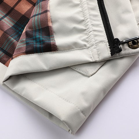 Hooded Windbreaker Jacket - Lightweight Pilot Style for Spring & Fall