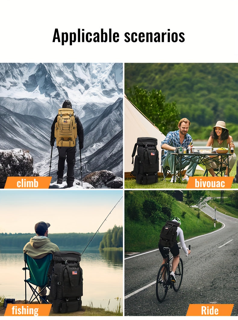 MOLLE 3-Day Assault Pack - Tactical Military Backpack 80L