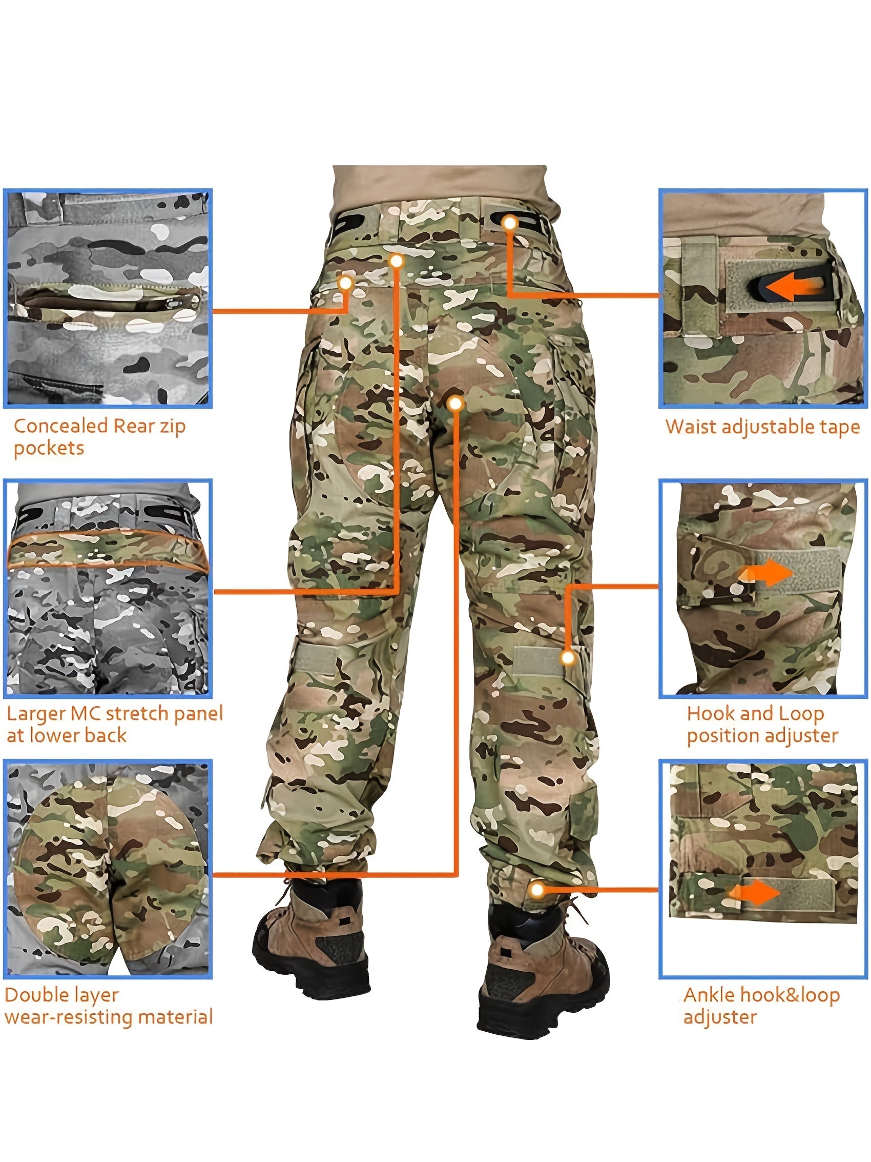 Elite Tactical Camouflage Pants — Rugged, Combat‑Ready, Built for Real Men
