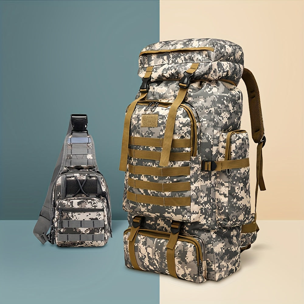 MOLLE 3-Day Assault Pack - Tactical Military Backpack 80L