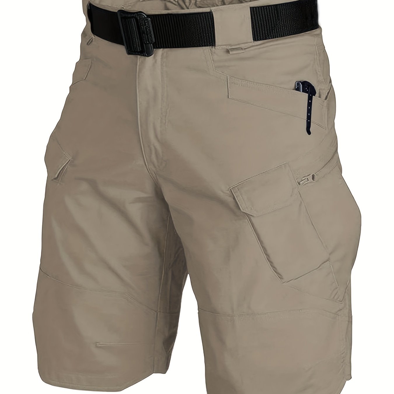 Men's Casual Tactical Shorts, Multi Pocket Shorts For Outdoor Activities