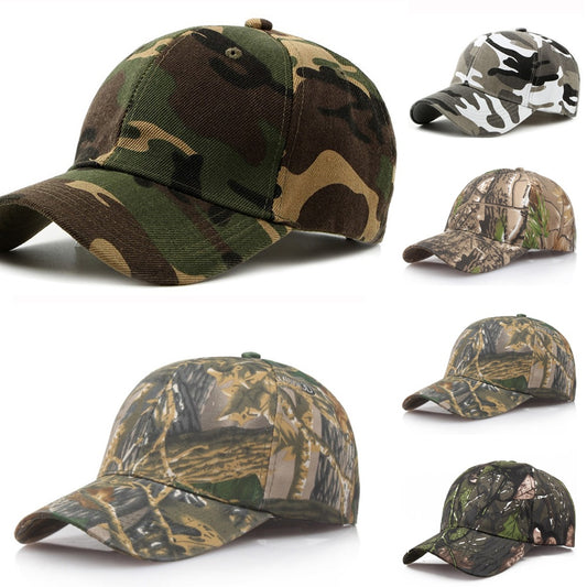 Outdoor Sport Snap back Caps Camouflage Hat Simplicity Tactical Military Army Camo Hunting Cap Hat Adult Cap