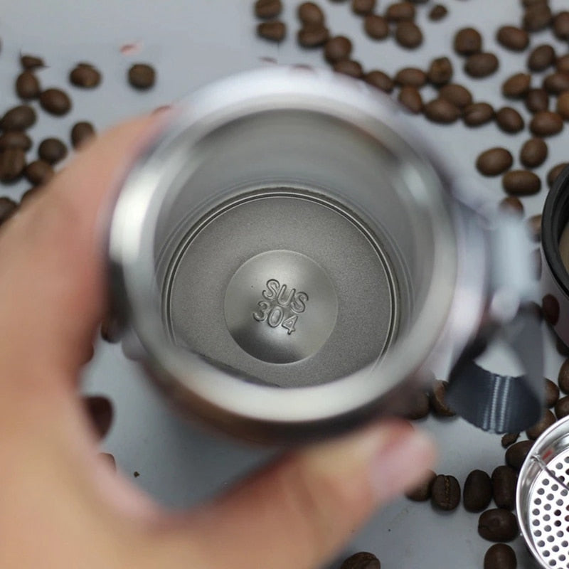 Premium Stainless Steel Vacuum Thermos - Insulated Business Tumbler for Coffee & Tea