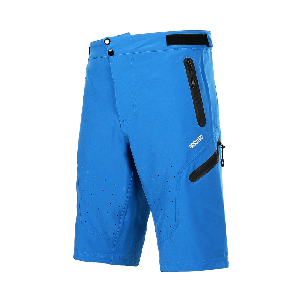 Pantalones Cortos Premium de MTB - Pantalones Cortos de Ciclismo de Rendimiento Resistentes al Agua para Hombre
