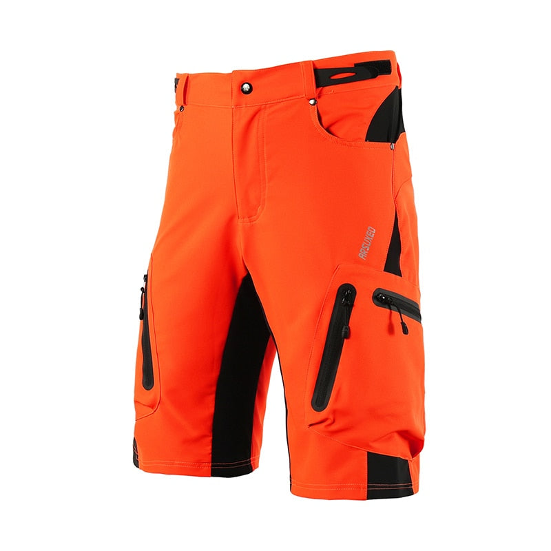 Pantalones Cortos Premium de MTB - Pantalones Cortos de Ciclismo de Rendimiento Resistentes al Agua para Hombre