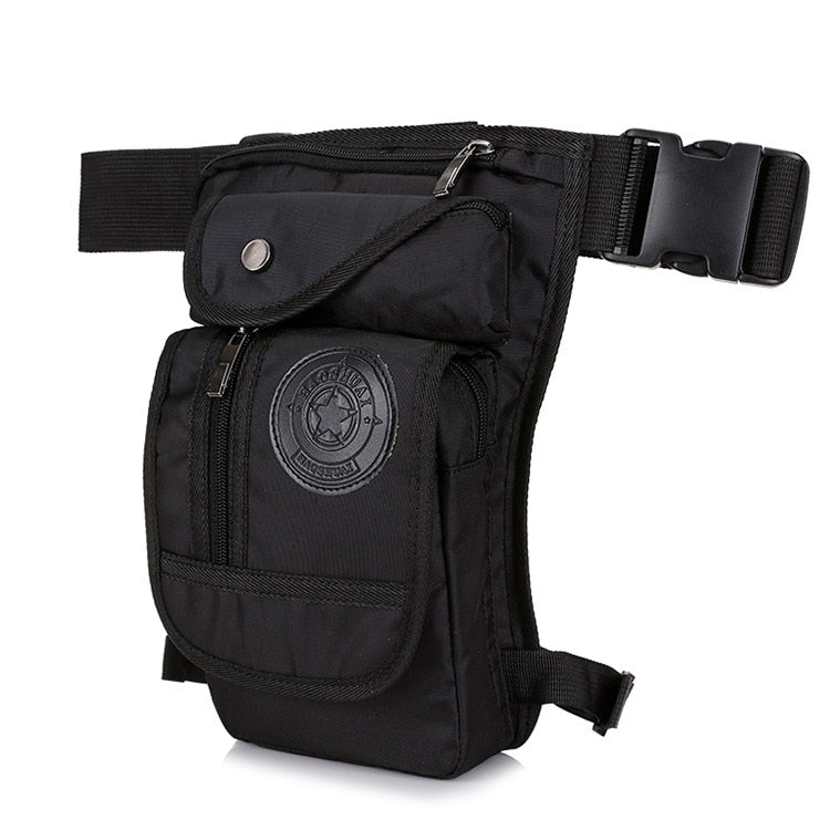 Premium Canvas Tactical Leg Bag - Secure Multi-Purpose Messenger Pack