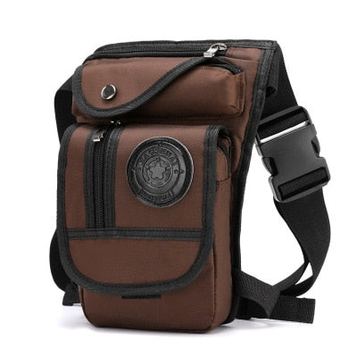 Premium Canvas Tactical Leg Bag - Secure Multi-Purpose Messenger Pack