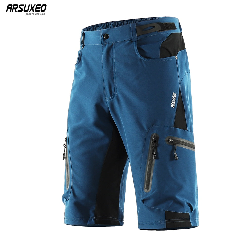 Premium MTB Shorts - Water-Resistant Performance Bike Shorts for Men